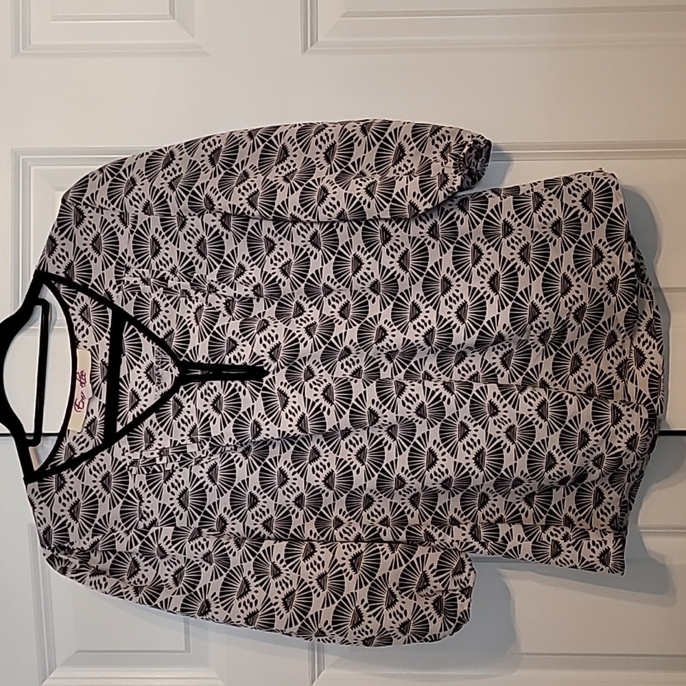 Emmelee patterned blouse